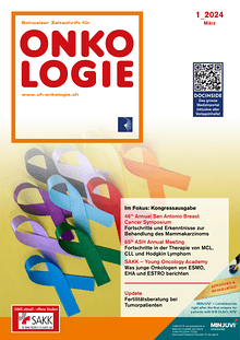 Schweizer Zeitschrift für Onkologie - Aktuelle Ausgabe